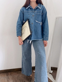 Camisaco de Jean Desflecado - comprar online
