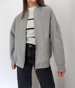 The oversized bomber jacket - tienda online