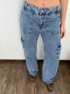 Jean Wide Leg Cargo