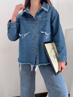 Camisaco de Jean Desflecado en internet