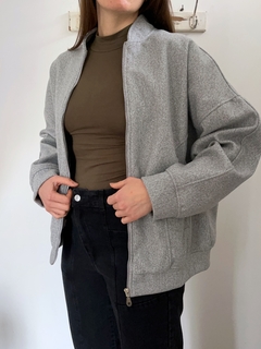 The oversized bomber jacket
