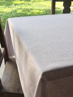Imagen de PREVENTA Mantel Impermeable Lino - antimanchas