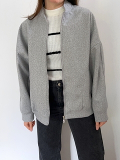 The oversized bomber jacket