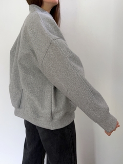 The oversized bomber jacket