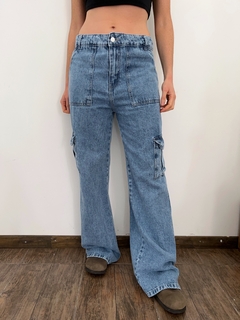 Jean Wide Leg Cargo - tienda online