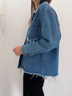 Camisaco de Jean Desflecado - comprar online