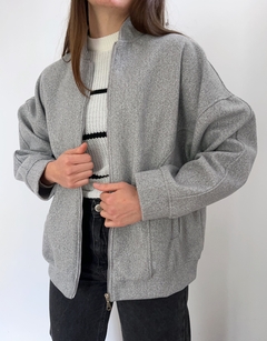 The oversized bomber jacket
