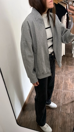 The oversized bomber jacket - tienda online
