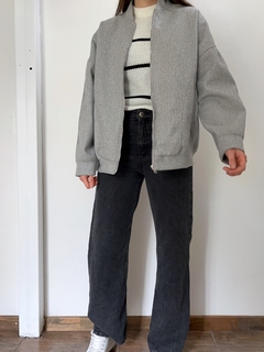 The oversized bomber jacket