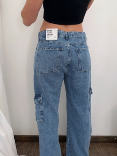 Jean Wide Leg Cargo - Alelú