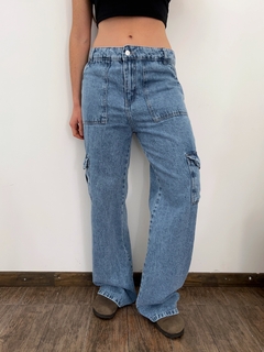 Jean Wide Leg Cargo