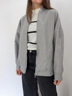 The oversized bomber jacket