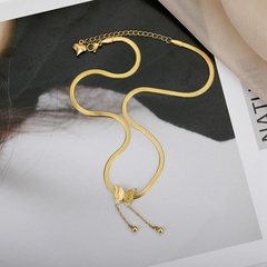 Colar Butterfly Banhado a ouro 18k na internet