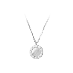 Colar Feminino Madre Pérola em aço inoxidável