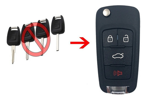 Chave Canivete Completa Vectra 2005 A 2012