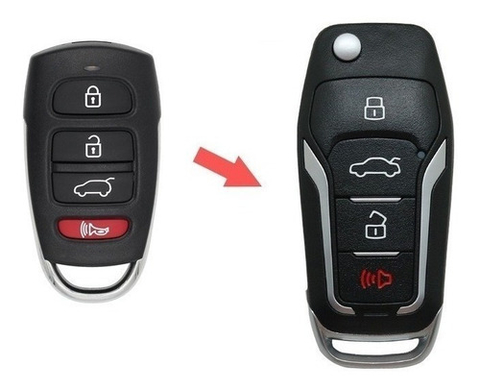 Chave Canivete Completa Hyundai Vera Cruz 2006 a 2014