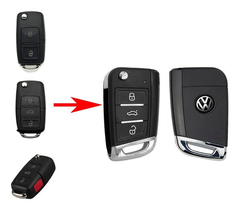 Chave Canivete Volkswagen Saveiro Completa 2011 a 2016 - comprar online