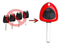 Chave Completa Peugeot 206 207 Tuning Tunado Modelo Ferrari na internet