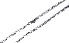Colar Cordão Corrente Aço 316L - euroimportados