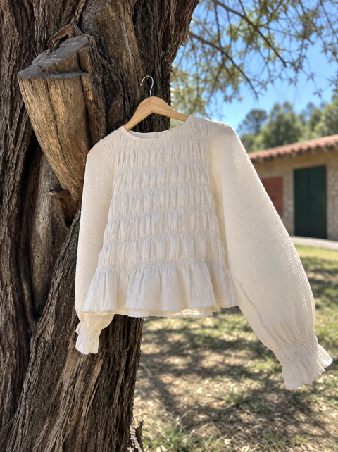 BLUSA CLARA T.S/T.M