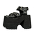 Sandalias Trinity Cuero Negro