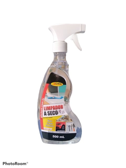 LIMPADOR A SECO SPRAY ALLCHEM 6X500 ML