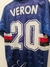 Sampdoria 1996/97 Tit #20 Veron Talle M (54 x 70 cm) Etiq S Made in Italy - Camisetas con historia