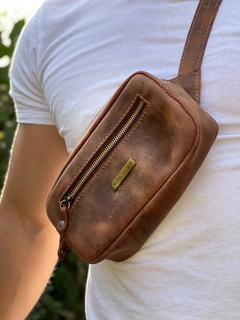 RIÑONERA de cuero LISBOA - MORAS DEL SUR Carteras de Cuero