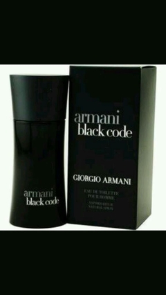 Armani Black code