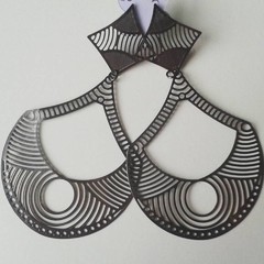 Maxi Brinco de gota ônix