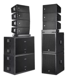 Line Array 1400 Watts 2 Parlantes 10 + Driver Oferta !!