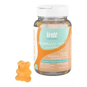 Suplemento Energy Intt Gummy CAFEÍNA - ARGININA - TAURINA e VITAMINAS - 30 gomas - INTT