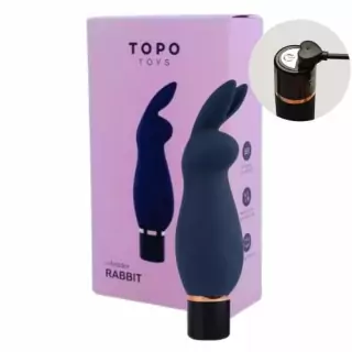 Vibrador Clitoriano RABBIT Luxe Recarregável, Potente e Com 10 Vibrações - SILICONE CIRÚRGICO