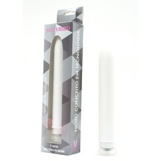 Vibrador Personal 17.5 cm Multivelocidade Textura Aveludada Vip 2 Pilhas PS007
