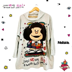 Poleron de lanilla Mafalda Happy