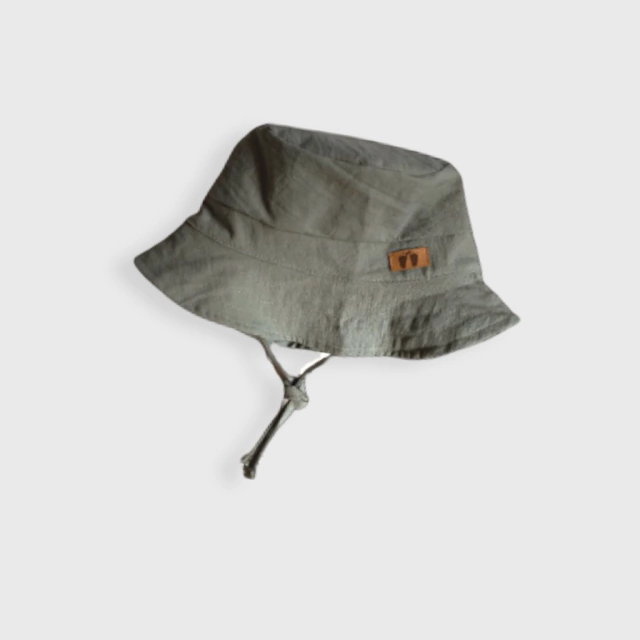 Gorro piluso verde seco Pasito a paso