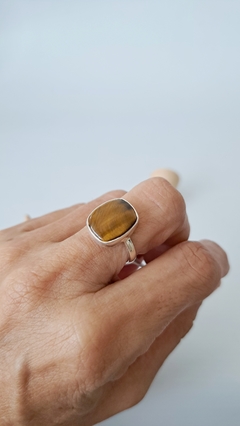 Anillo ojo de tigre (A126) - comprar online