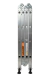 Escalera Articulada Aluminio 4x4 -Lusqtoff- Código: 75015