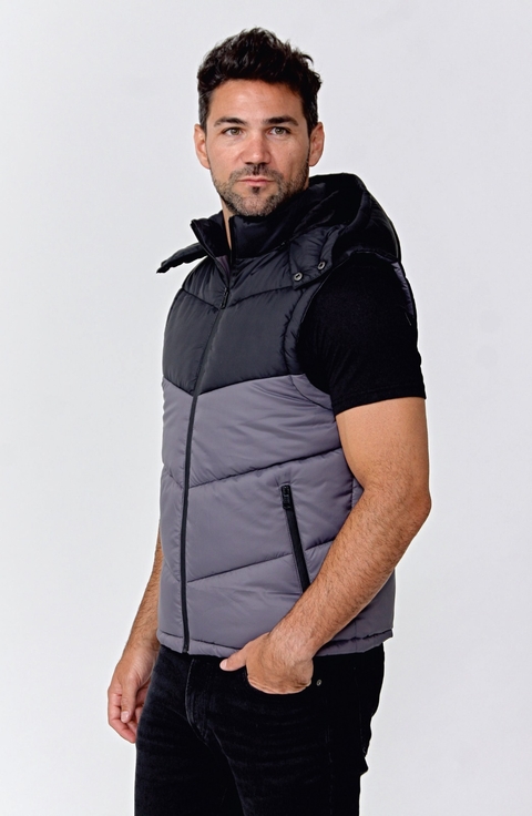 Chaleco Combinado C/Piel 3826519 - comprar online