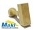 Carimbo de Madeira - 15 mm x 40 mm - loja online