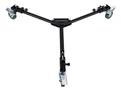 Dolly Universal Com Rodas Rodízio de Borracha Suporte Para Tripé