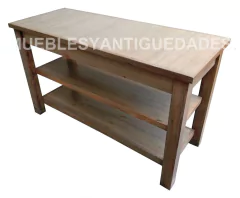 Mesa de arrime isla de cocina de 3 planos en pinotea (AP302M) - comprar online