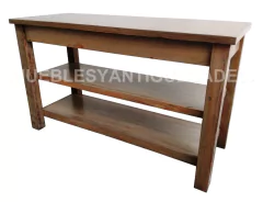 Mesa de arrime isla de cocina de 3 planos en pinotea (AP302M) en internet