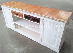 Barra mostrador ramos generales madera maciza (BA112M) - tienda online