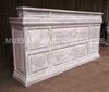 Barra mostrador pulpería L madera reciclada puerta (BA202M)