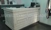 Barra mostrador pulpería L madera reciclada puerta (BA203M)