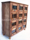 Fideera antigua 12 cajones madera maciza reciclada (FI103A)
