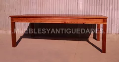 Mesa de comedor en pinotea reciclada 2,30 mts (ME110A) - tienda online