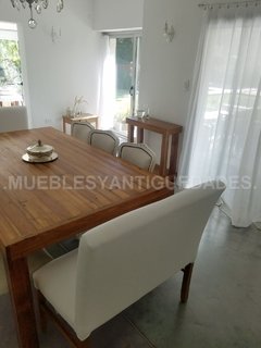 Mesa de comedor estilo Asia en pinotea (ME112A) en internet