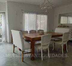 Mesa de comedor estilo Asia en pinotea (ME112A) - Muebles y Antiguedades - Argentina
